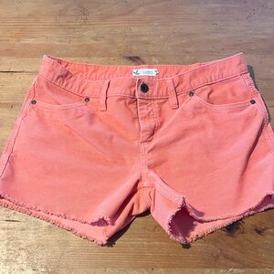 Carve Designs Vibrant Coral Jean Shorts
